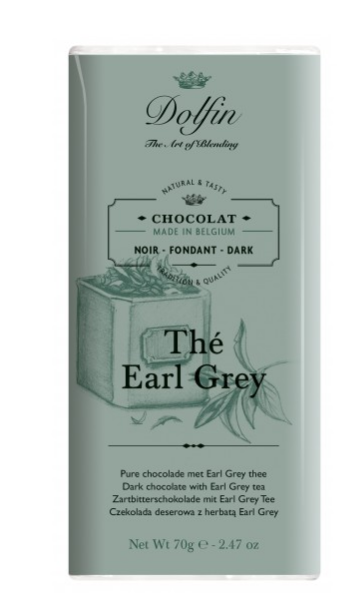 Dolfin chocolate negro con Earl Grey
