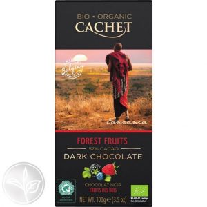 Chocolate Negro Cachet Frutos del Bosque (Bio)