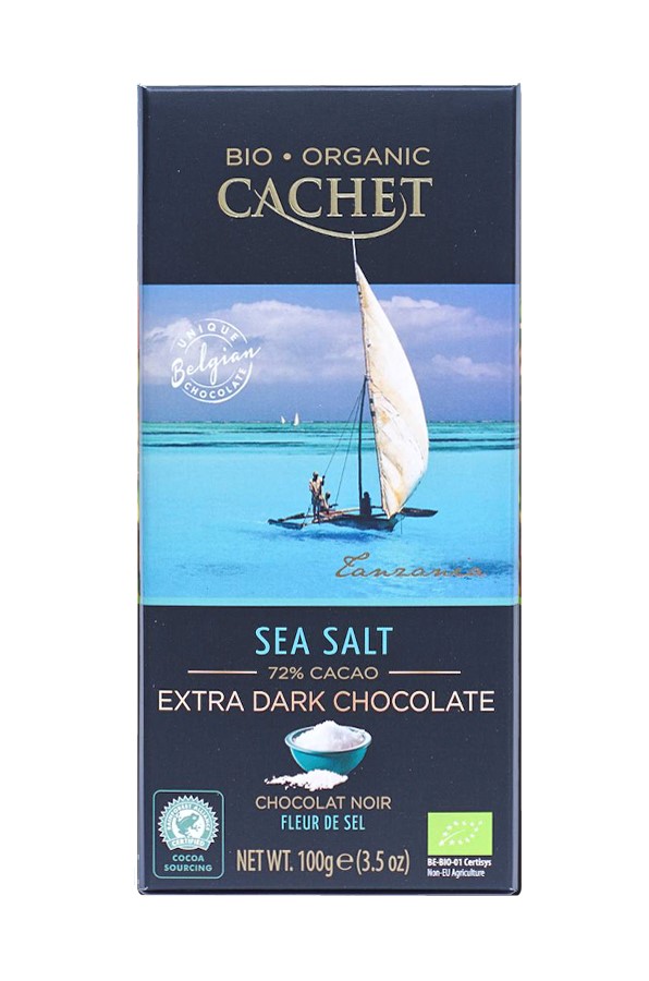 Chocolate Negro Cachet con Sal (Bio)