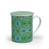 Herb tea cup mandala verde