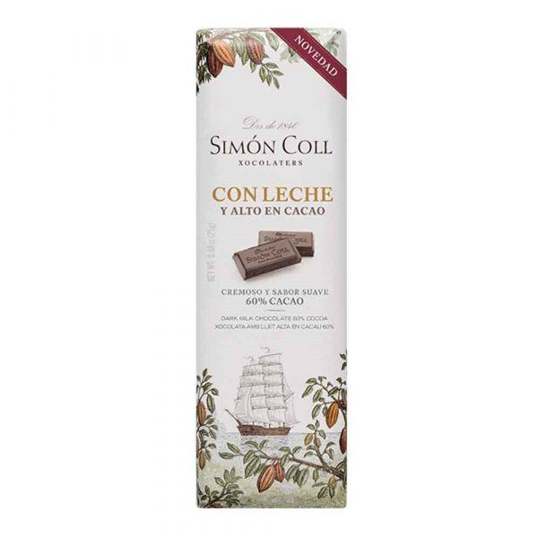 Chocolatina Simon Coll chocolate con leche