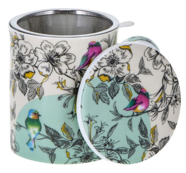 Herb Tea Cup pájaros