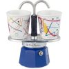 cafetera mini express azul