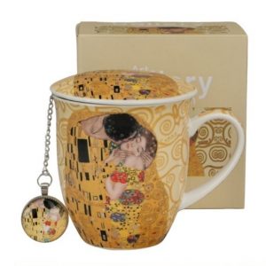 Taza con filtro bola El Beso