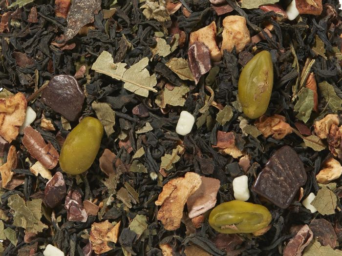 Té negro chocolate-pistacho